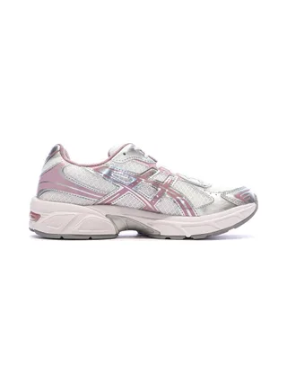 Baskets Blanches/Roses Mixte Asics Gel-1130 2