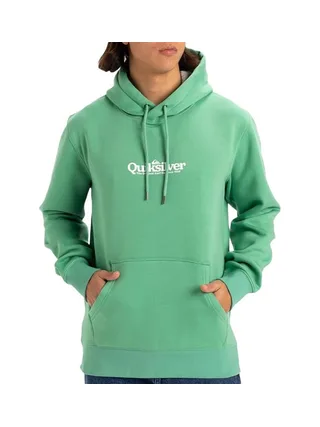 Sweat à Capuche Vert Homme Quiksilver Fineline 1