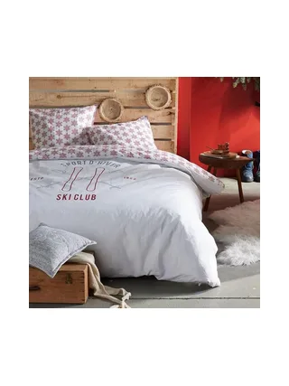 Parure de Lit Blanche Ski Today 260x240 1