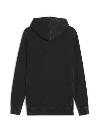 Sweat à Capuche Noir Homme Puma Class Washed 2