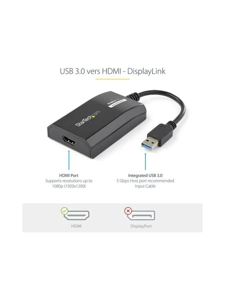 USB 3.0 to HDMI Video Graphics Adapter 7