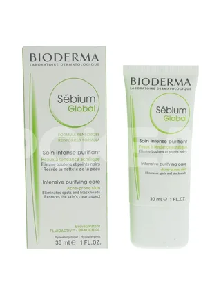 Bioderma Sebium Global 30ml - Intense Purifying Care,  Acne-Prone Skin 1