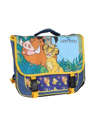 Cartable Bleu/Jaune Garçon/Fille Le roi lion 1