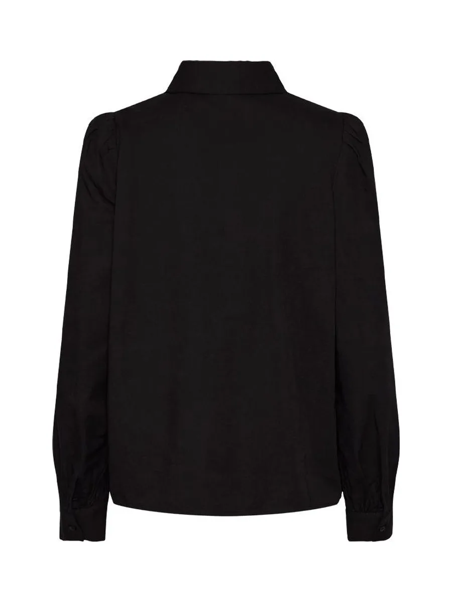 Chemise Noire Femme Pieces Nuda 3
