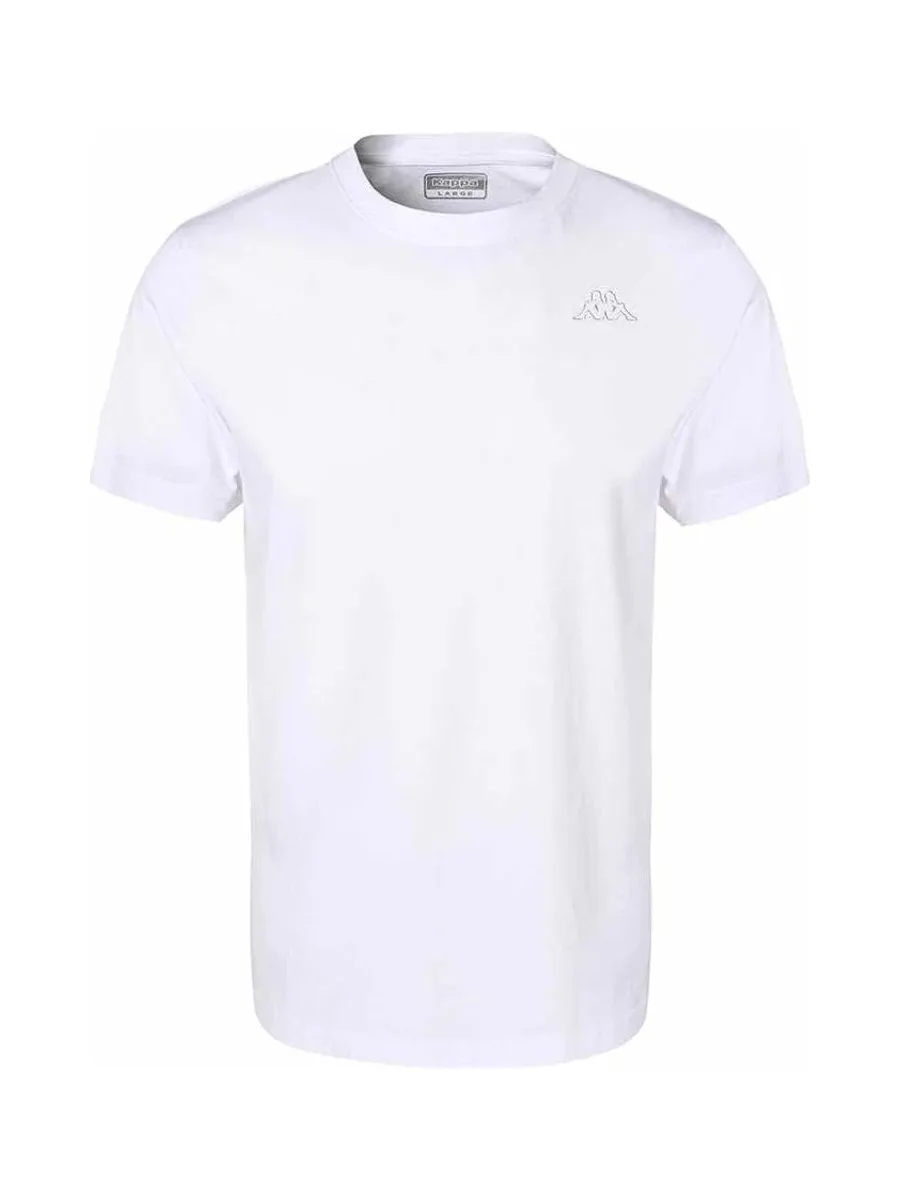 T-shirt Blanc Homme Kappa Cafers 2