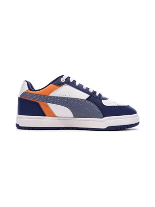 Baskets Bleu/Blanc/Orange Garçon Puma Puma Caven 2