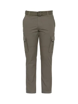 Pantalon fluide Kaki Homme Schott TRASSAULT 1