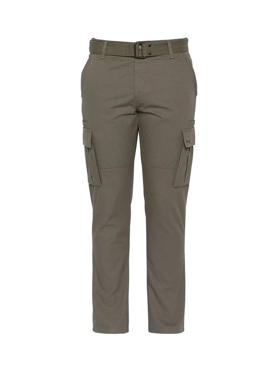Pantalon fluide Kaki Homme Schott TRASSAULT 2