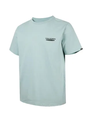 T-Shirt Bleu Homme Vans Fun Gray Mist 1
