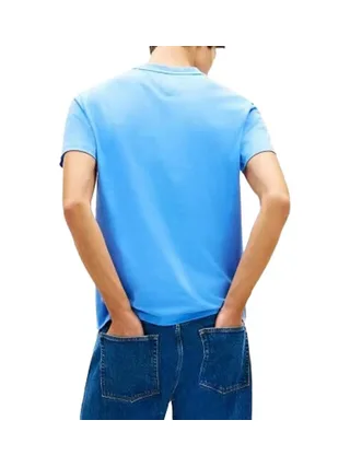 T-Shirt Turquoise Homme Tommy Hilfiger Vintage 2