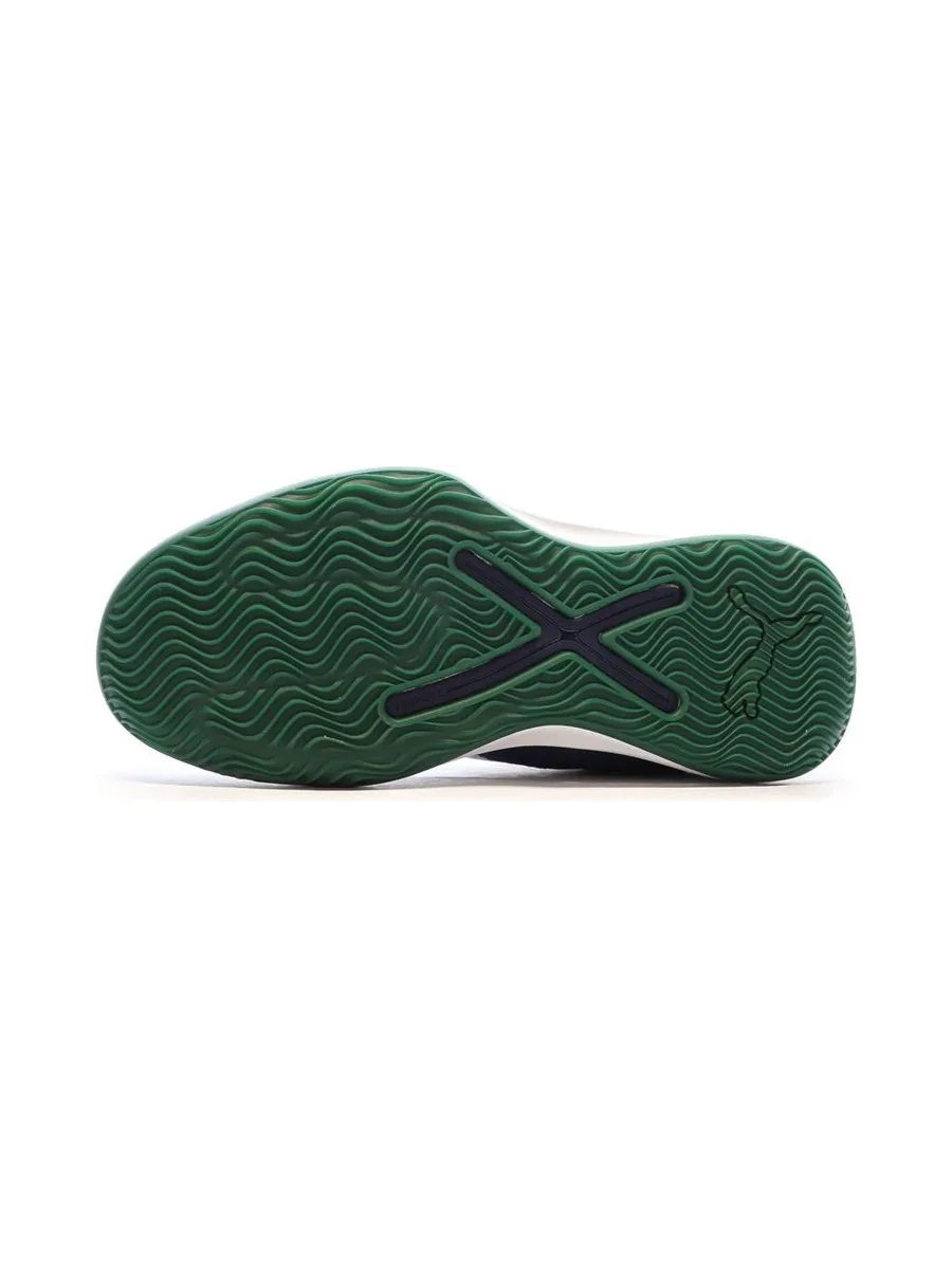 Chaussures de Basketball Marine/Vert Femme Puma Rise Nitro June Ambr 6