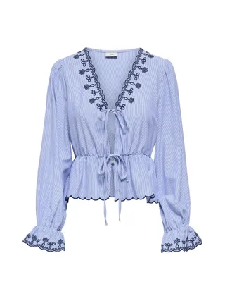 Blouse Blanche/Blanc JDY Savannah 3