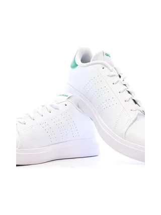Baskets Blanches Mixte Adidas Advantage Base 2.0 J 6