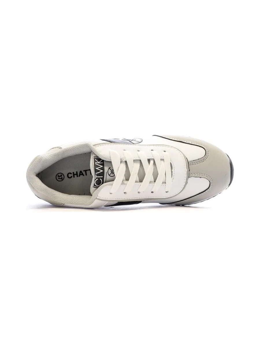 Baskets Blanches Femme Chattawak ANDRIA 4