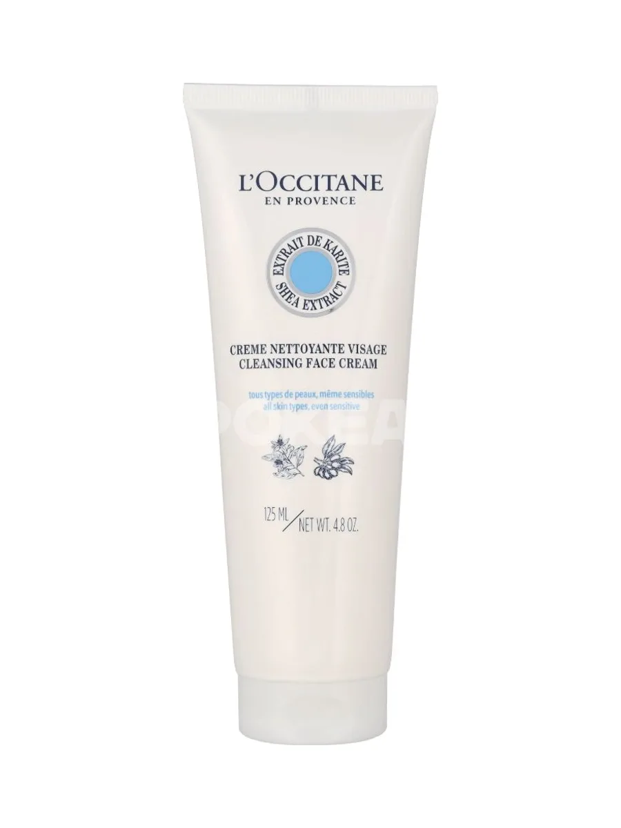L'Occitane Shea Cleansing Face Cream 125ml - All Skin Types, Even Sensitive 1