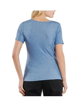 T-shirt Bleu Femme Morgan Diwi 2