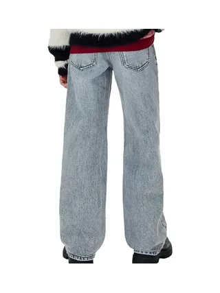 Jean Loose Gris Garçon Calvin Klein Jeans Washed 2