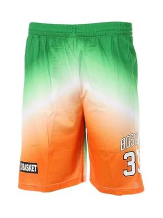Boston Short de basketball Vert/Orange Homme Sport Zone 1