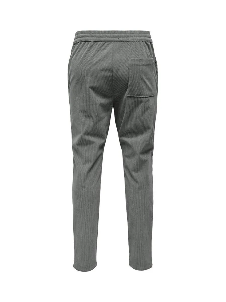 Pantalon Fluide Vert Homme Only & Sons Linus 3