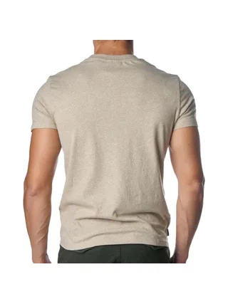 T-shirt Beige Homme Superdry Vintage Logo 2