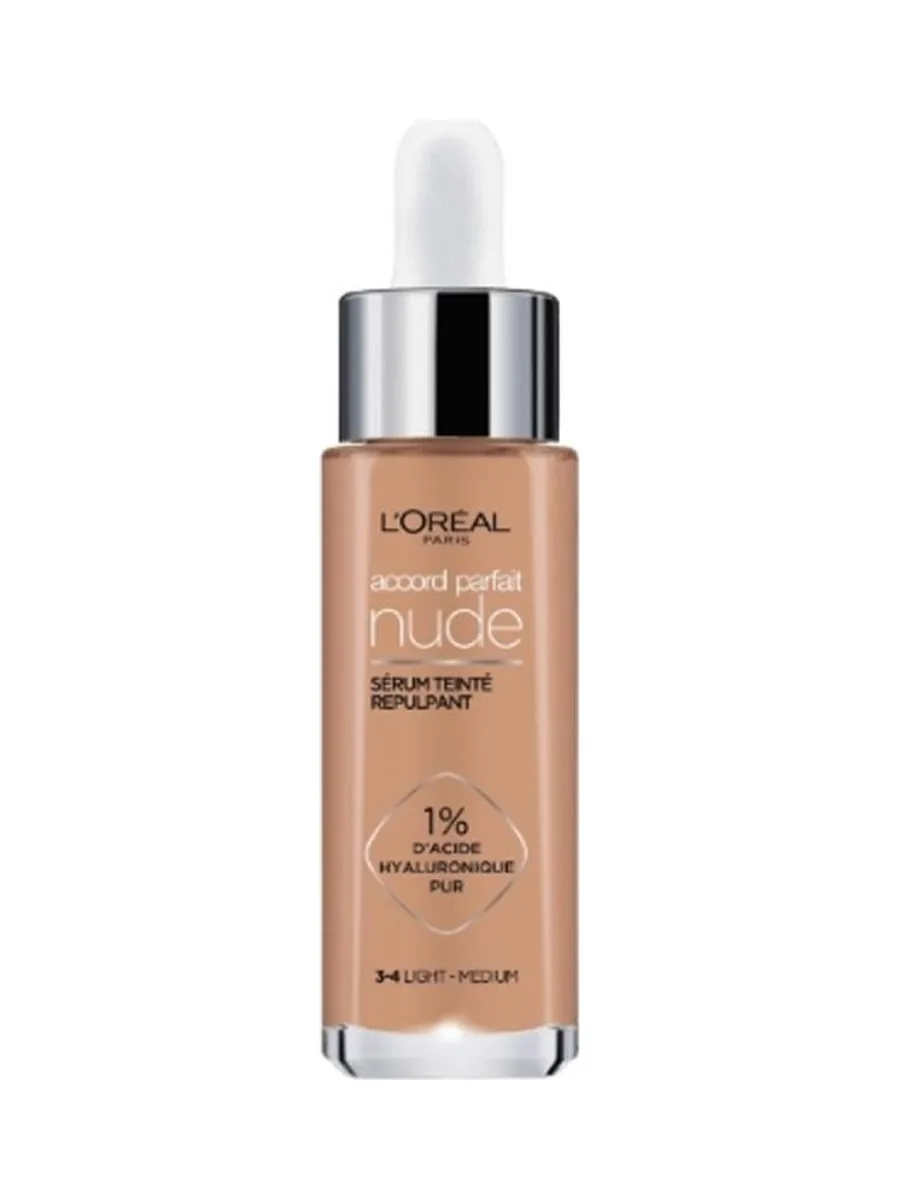 Sérum Teinté Repulpant L'Oréal Paris Accord Parfait Nude 3-4 Light 2
