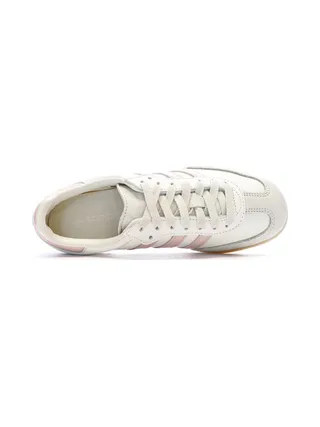 Samba Baskets Beige/Rose Femme Adidas 4