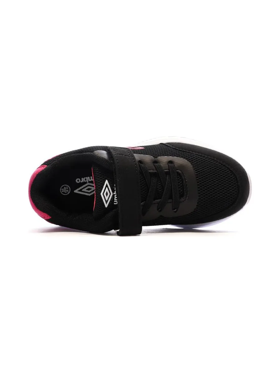 Baskets fille Umbro Nateo Noir/Rose – Style et confort sportif 5