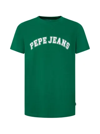T-shirt Vert Homme Pepe jeans Clement 1