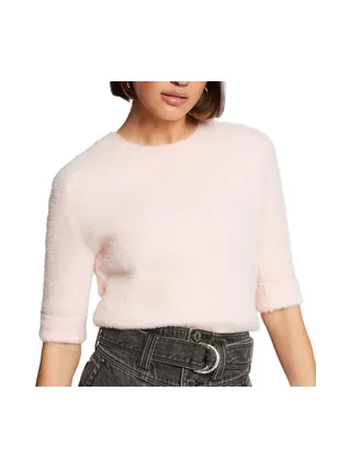 Pull Manches Courtes Rose Femme Morgan MTOM 1