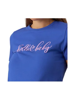 T-shirt Bleu Femme Mamalicious Somya 3