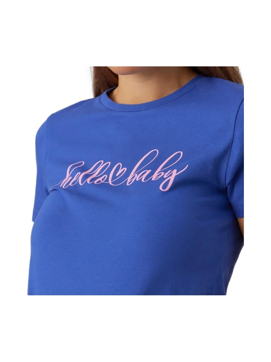 T-shirt Bleu Femme Mamalicious Somya 4