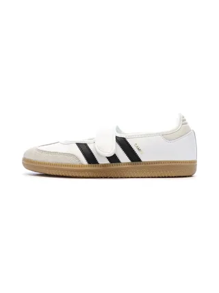 SAMBA JANE Baskets Blanches/Noires Femme Adidas 1