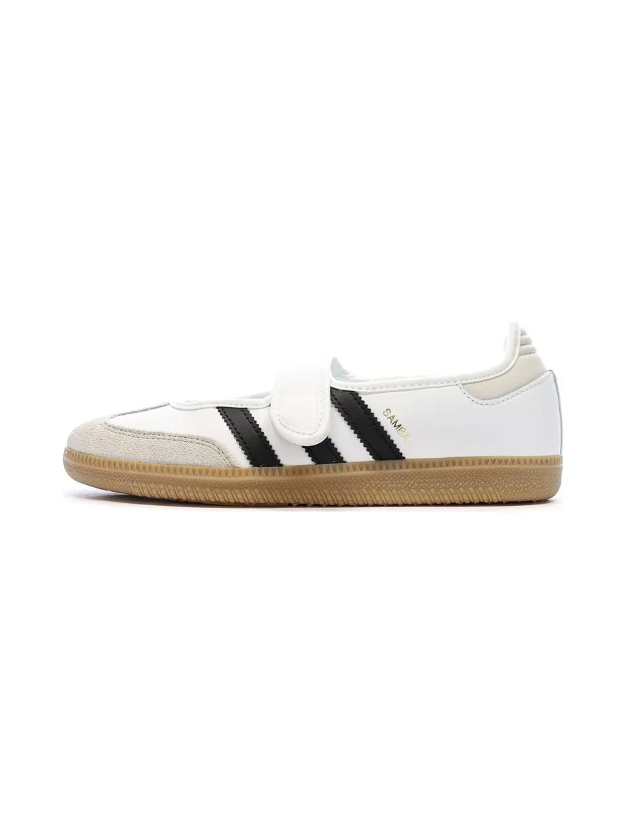 SAMBA JANE Baskets Blanches/Noires Femme Adidas 2