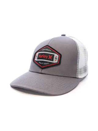 Casquette Grise/Blanche Homme Hurley Brighton 1