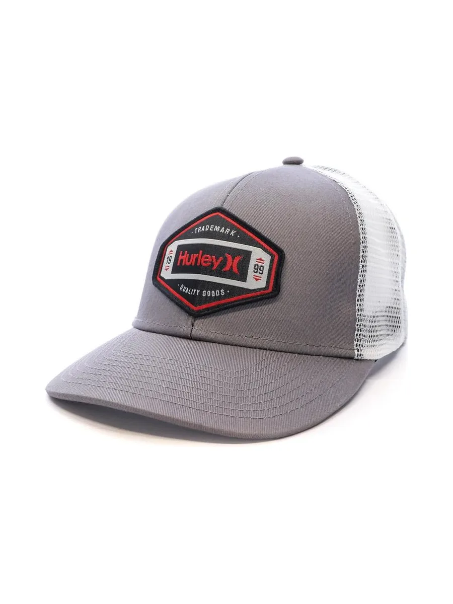 Casquette Grise/Blanche Homme Hurley Brighton 1
