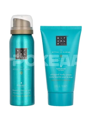 Rituals Karma Giftset 120ml - 48h Hydrating Body Cream 70 ml/Foaming Shower Gel 50 ml 2