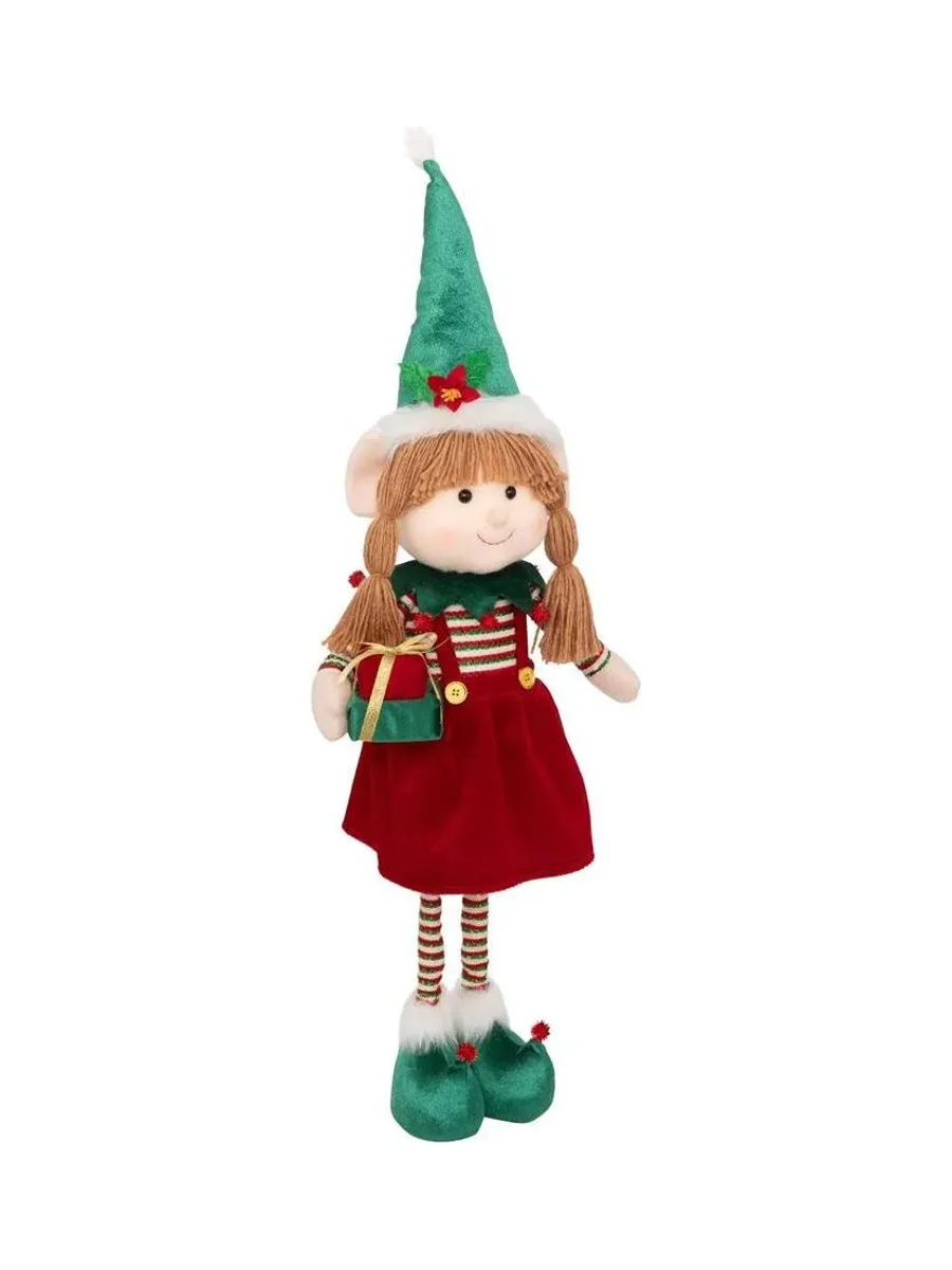 Déco de Noël Lutin Fille télescopique Atmosphera Filou 2