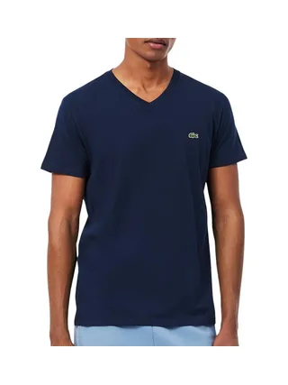 T-Shirt Marine Homme Lacoste TH5077 1