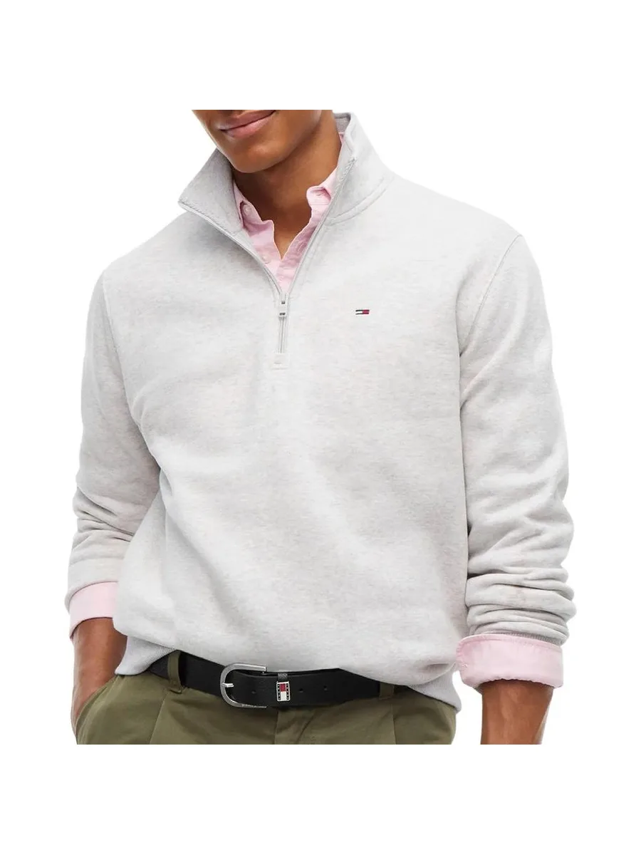 Sweat Gris Chiné Homme Tommy Hilfiger Fleece 2