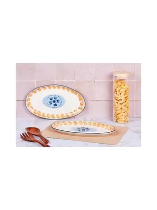 Plateau de service NAPOLI 36,5 x 22cm - 2 pièces - Agrume 2