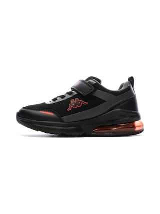 Baskets Noir/Rouge Garçon Kappa Logo Pylos123 1