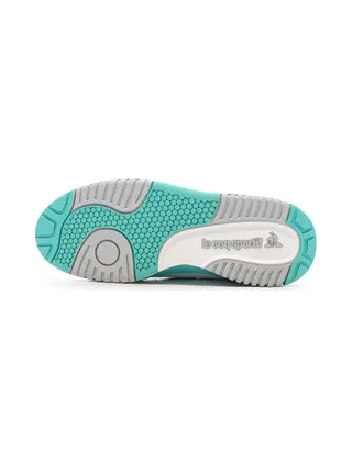 Baskets Blanches/Turquoises Homme Le Coq Sportif Nineties 5
