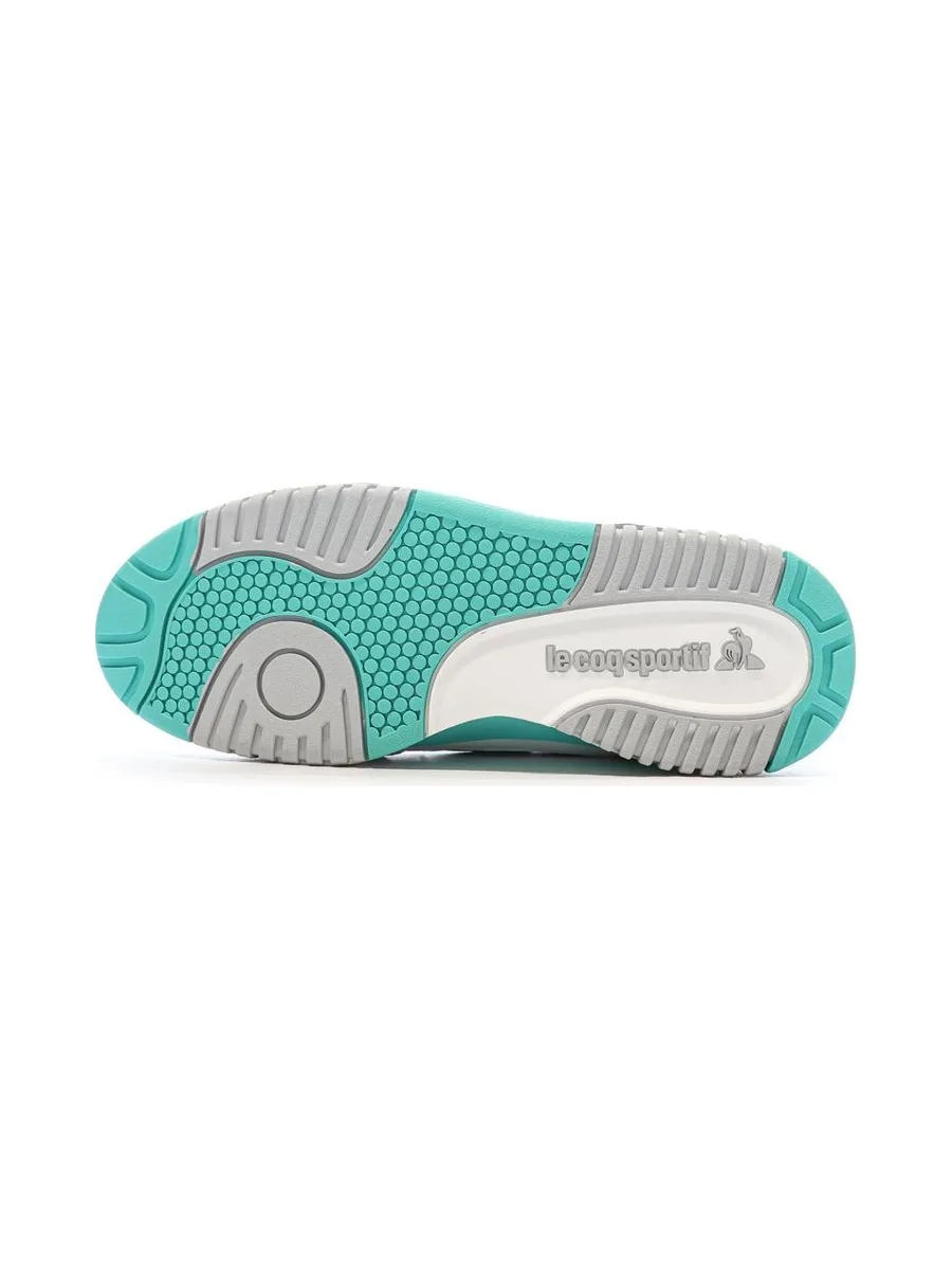 Baskets Blanches/Turquoises Homme Le Coq Sportif Nineties 6