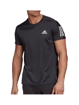 Maillot de Sport Noir Homme Adidas Own The Run Tee 1