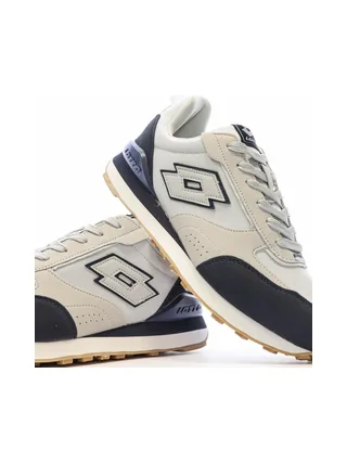 Baskets Grises/Marine Homme Lotto Twenty 5 7