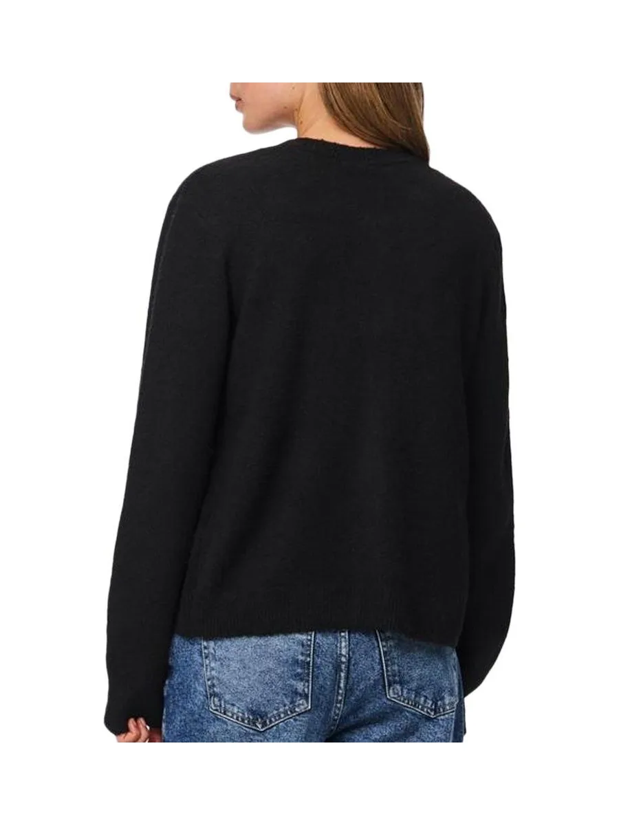 Gilet Noir Femme Pieces Malou 3