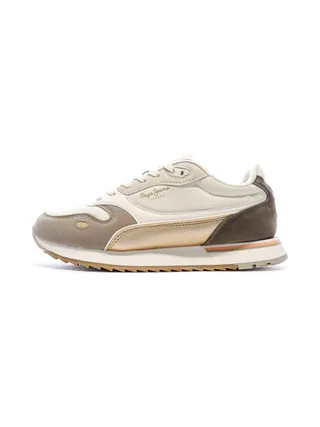 Baskets Beige Femme Pepe jeans Bexley City 1