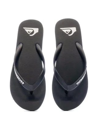 Tongs noir/blanc homme Quiksilver Molokai 3