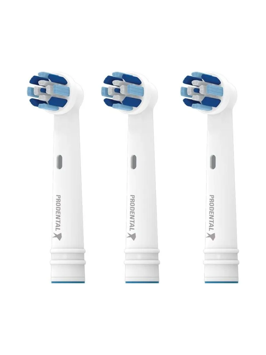 x3 Brossettes Rotative de Rechange Prodental Clean Action 2