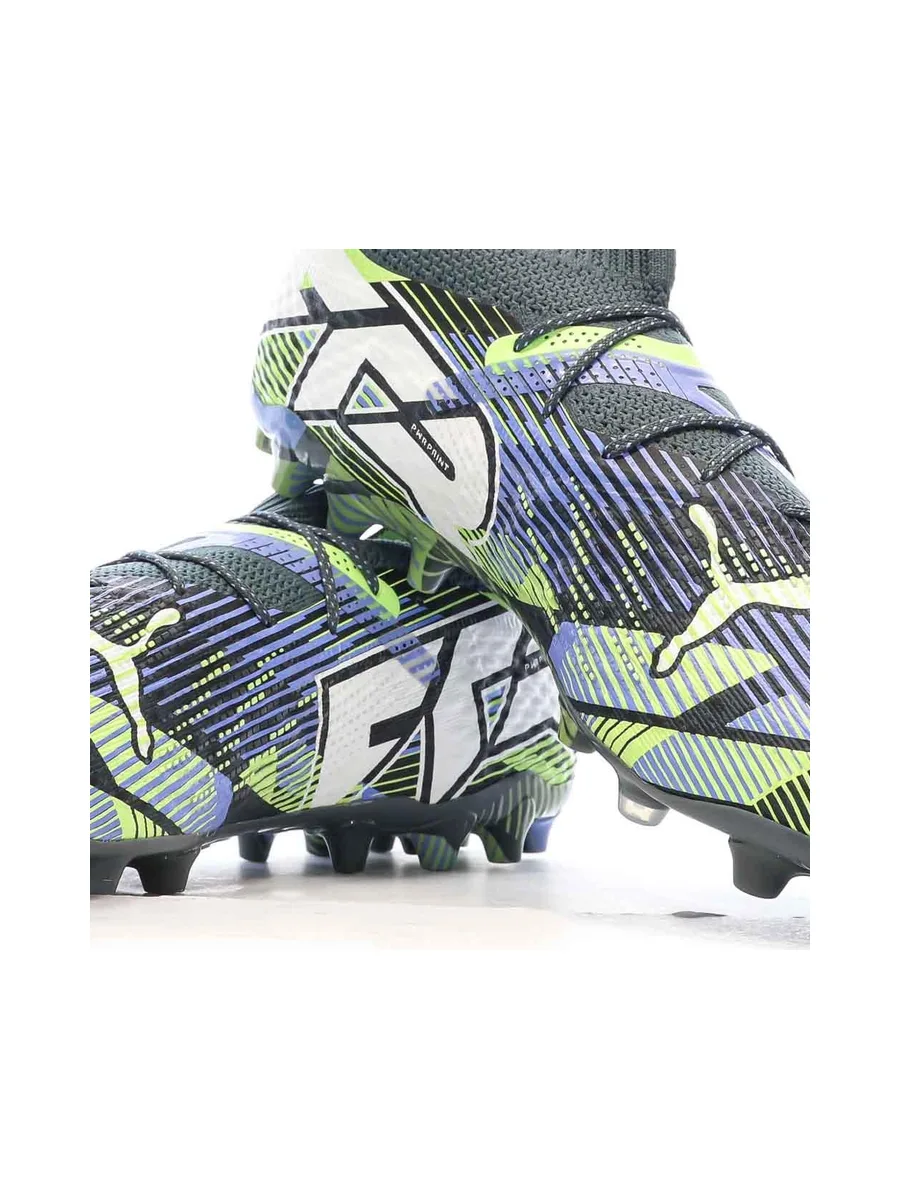 Chaussures de football Noire/Jaune Homme Puma Future 7 8